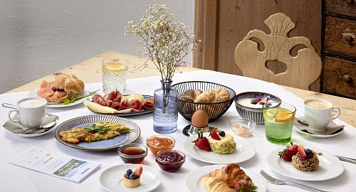 Frühstück im Sporthotel Ellmau
