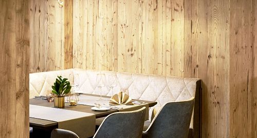 Gemütliche Restaurant-Ecke
