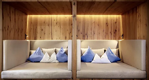 Gemütliche Sitznischen