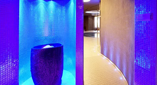 Stimmungsvoller Spa-Bereich