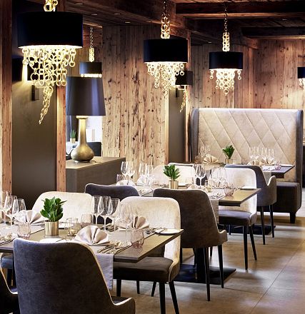 Elegantes Restaurantambiente