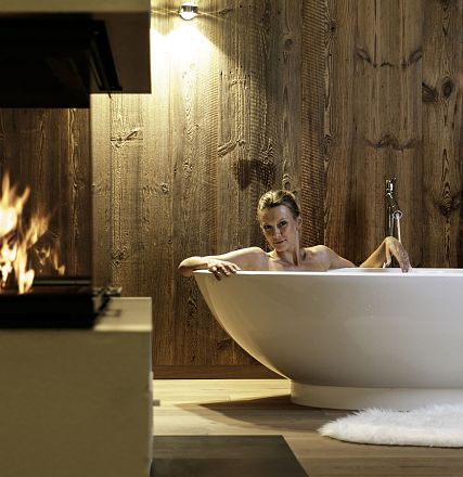 Entspannung am Kamin