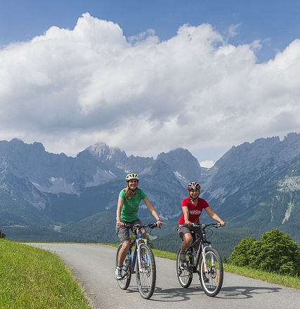 Radfahren in den Bergen