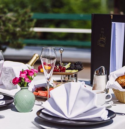 Frühstücken im Sporthotel Ellmau