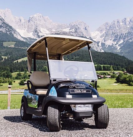 Golfcart direkt im Sporthotel Ellmau