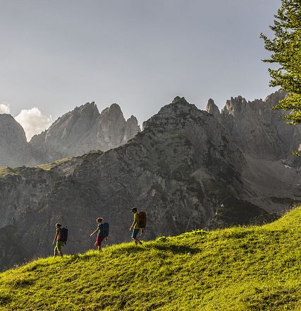 Wandern in den Bergen